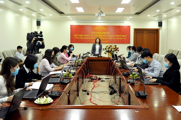 quyết toán thuế trực tuyến