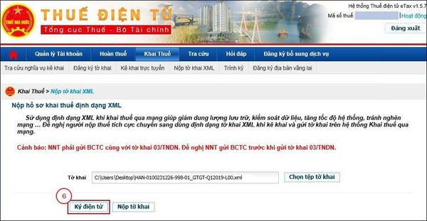 Chữ ký số dùng cho kê khai thuế như thế nào 3